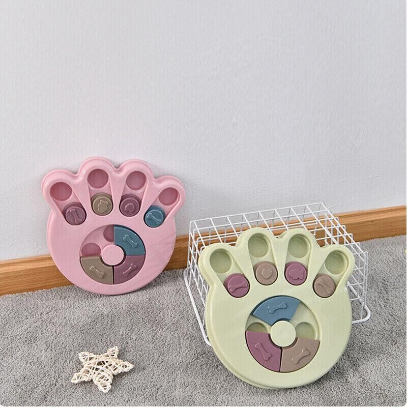 Dog Treat Dispenser Food Puzzle Toy Interactive Training Feeder Pet Supply view 6