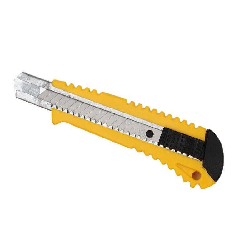Heavy Duty Box Cutter Pack Snap Off Retractable Blade Long Last Hand Craft view 13