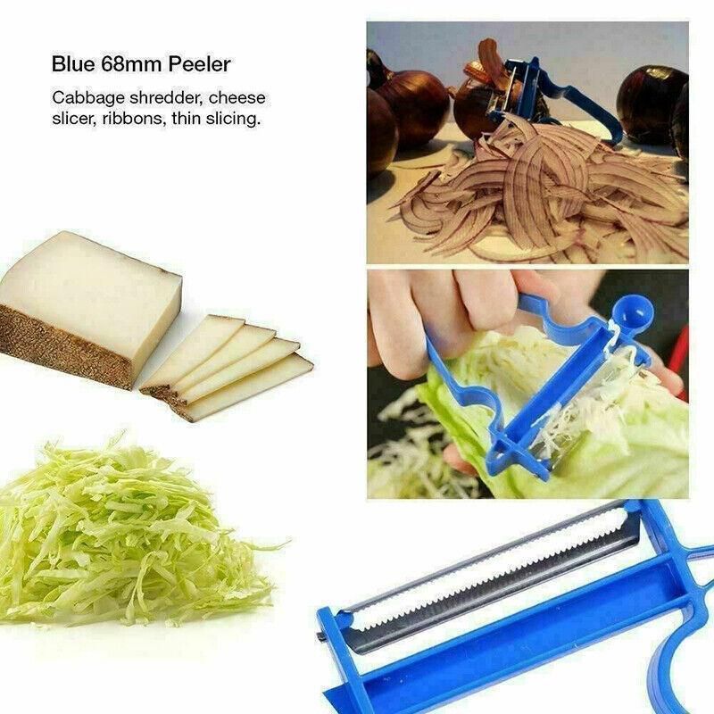 3PCS Multi-Function Vegetable Peelers Set Slicer and Julienne Tools view 3