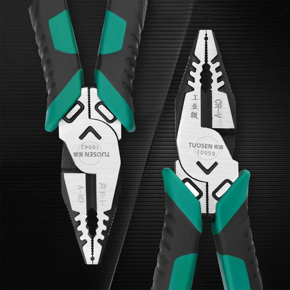 Labor-Saving Multi-Functional Tiger Pliers Flat Needle-Nose Diagonal Wire view 10