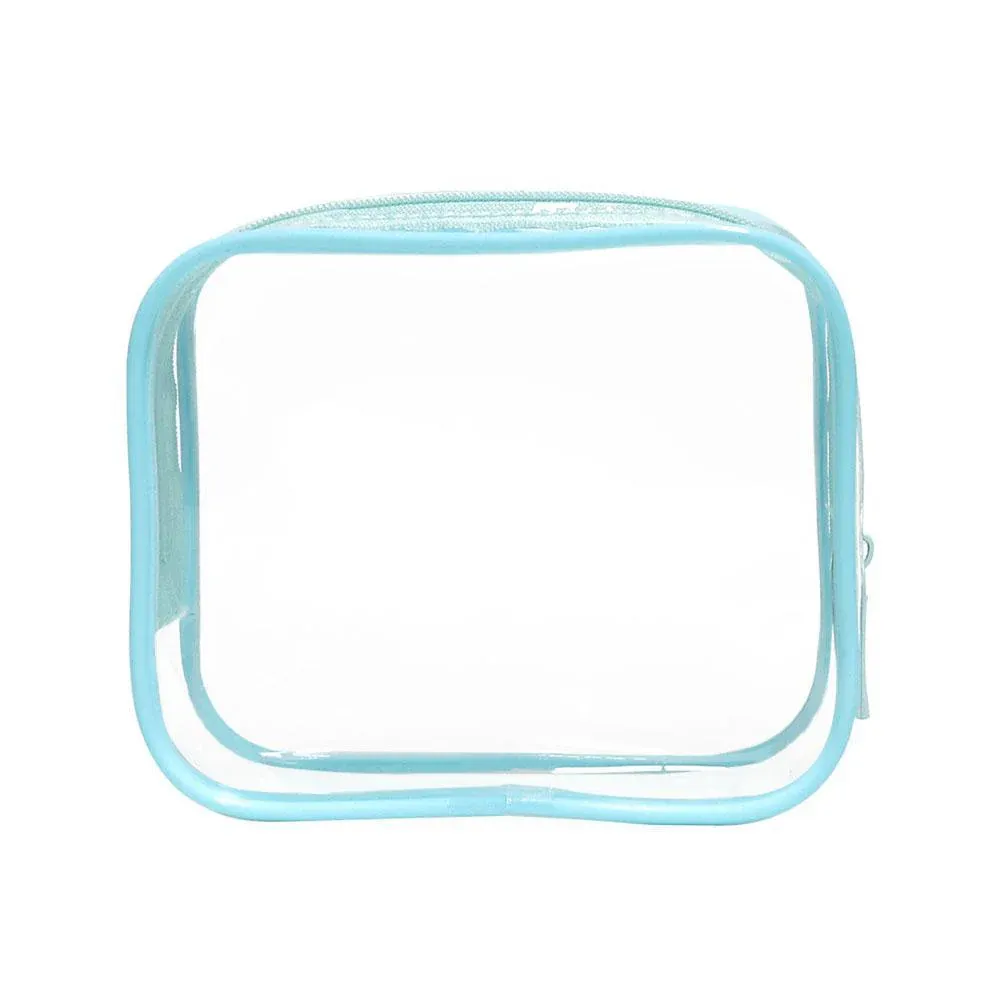 4pcs Durable PVC Cosmetic Bags Easy to Clean Multiple Sizes and Colours 9 view 11