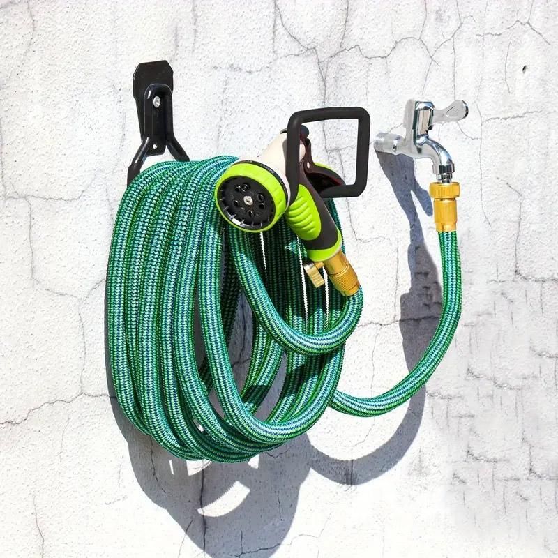 Garden Patio Storage Hooks Heavy Duty Hose Holder Organiser Wall Mount Hooks view 10