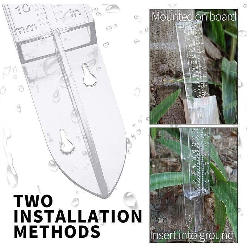 1PC Rain Gauge Water Catchment Device Weather Outdoor 120mm view 4