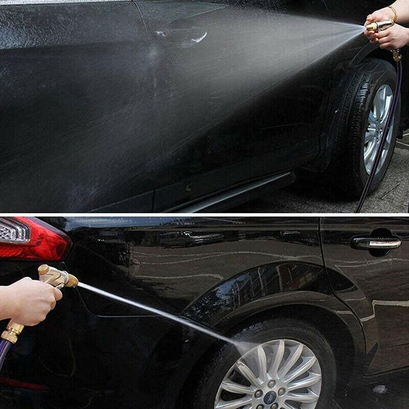 2Pcs High Pressure Water Spray Handle Nozzle Brass Garden Hose Pipe Lawn Car Wash view 7