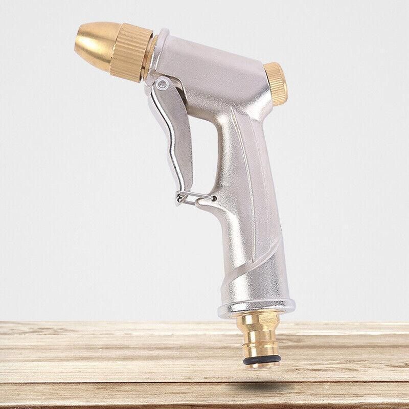 2Pcs High Pressure Water Spray Handle Nozzle Brass Garden Hose Pipe Lawn Car Wash view 13