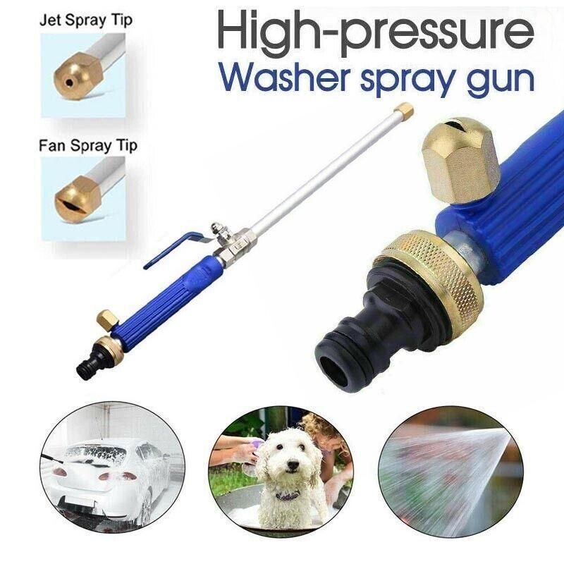Hydro Jet High Pressure Power Washer Water Spray Nozzle Wand Cleaner — image 1