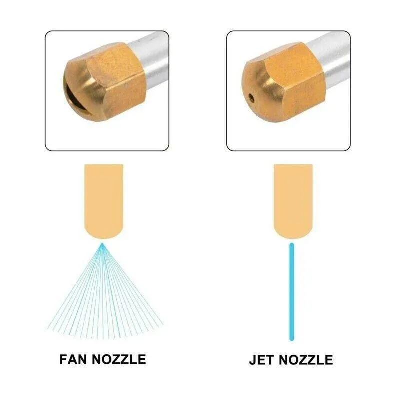 Hydro Jet High Pressure Power Washer Water Spray Nozzle Wand Cleaner view 8