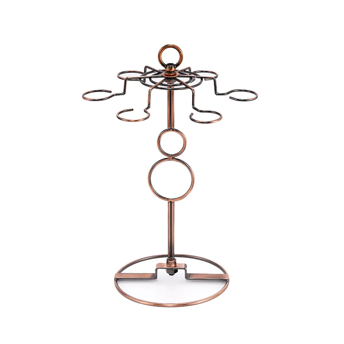Wine Glass Rack Countertop Freestanding Stemware Rack Wine Glass Stand Racks view 2