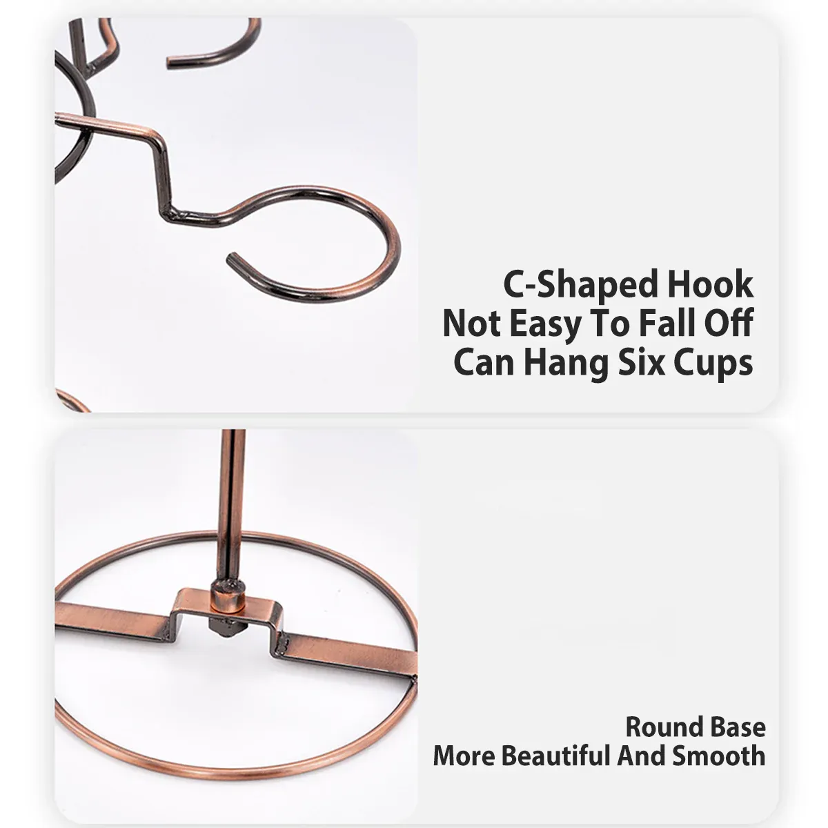 Wine Glass Rack Countertop Freestanding Stemware Rack Wine Glass Stand Racks view 6