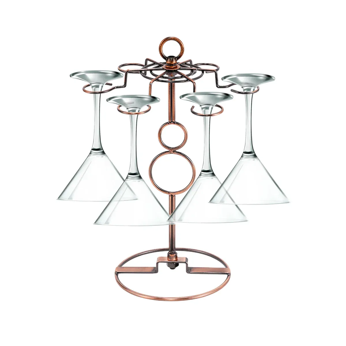 Wine Glass Rack Countertop Freestanding Stemware Rack Wine Glass Stand Racks view 11