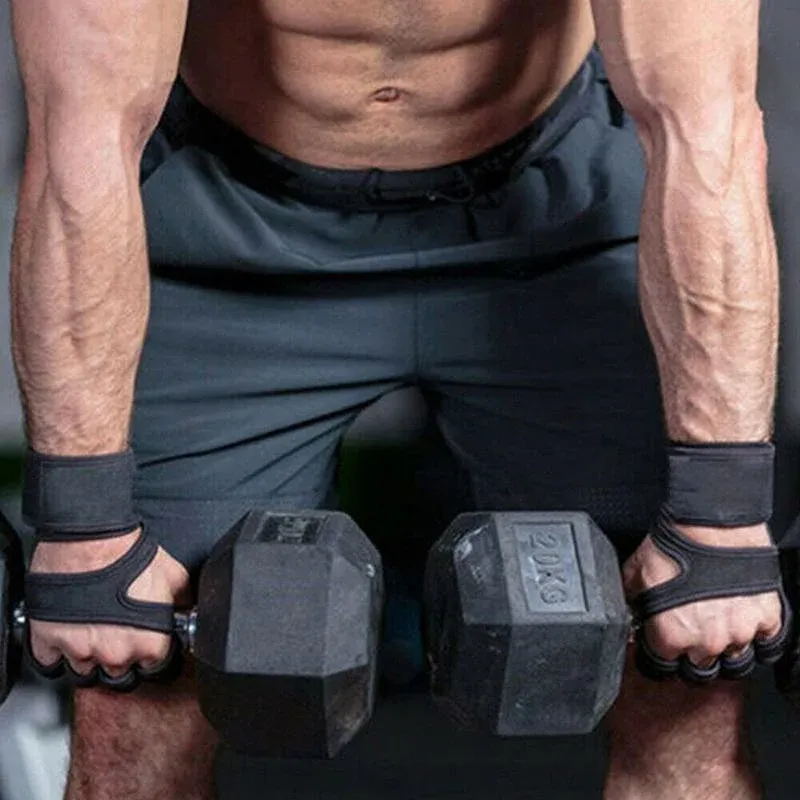 Weight Lifting Training Gloves Women Men Fitness Sports Body Building Gym view 5
