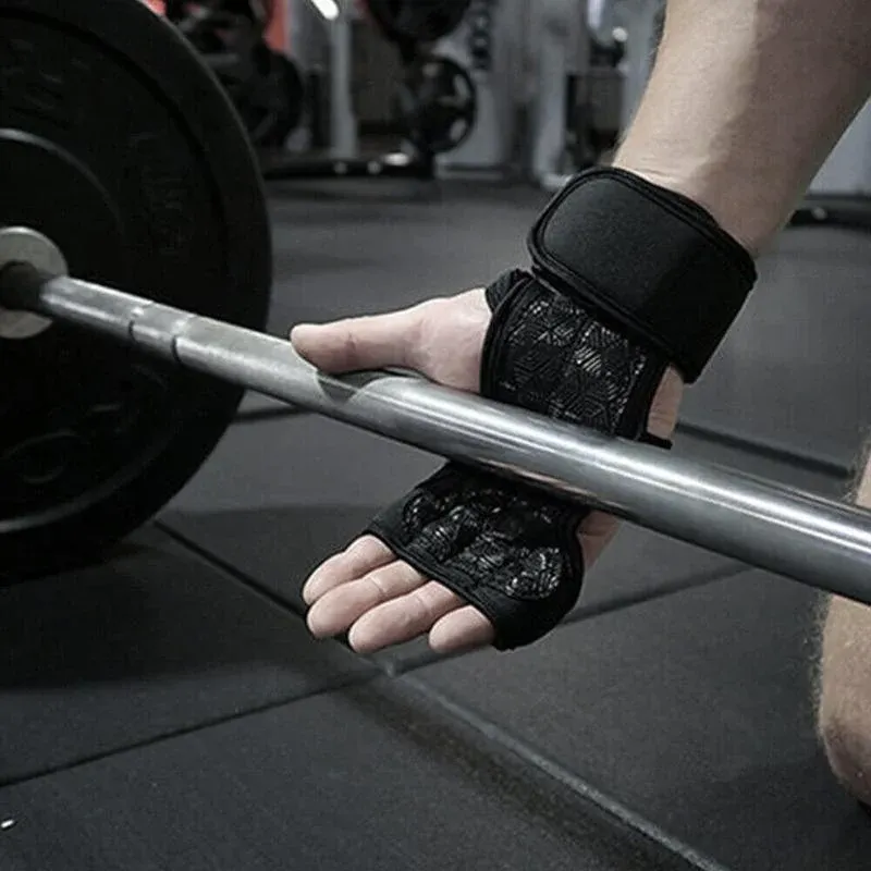 Weight Lifting Training Gloves Women Men Fitness Sports Body Building Gym view 8