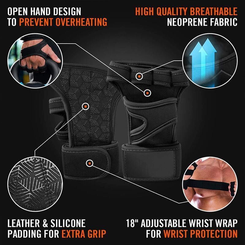 Weight Lifting Training Gloves Women Men Fitness Sports Body Building Gym view 10