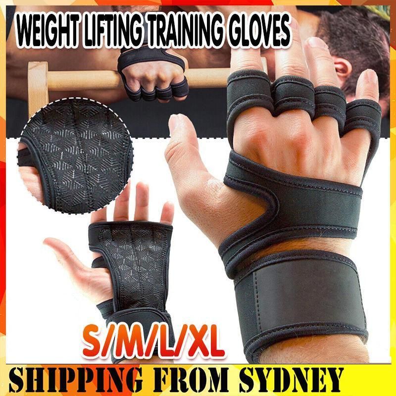 Weight Lifting Training Gloves Women Men Fitness Sports Body Building Gym view 13