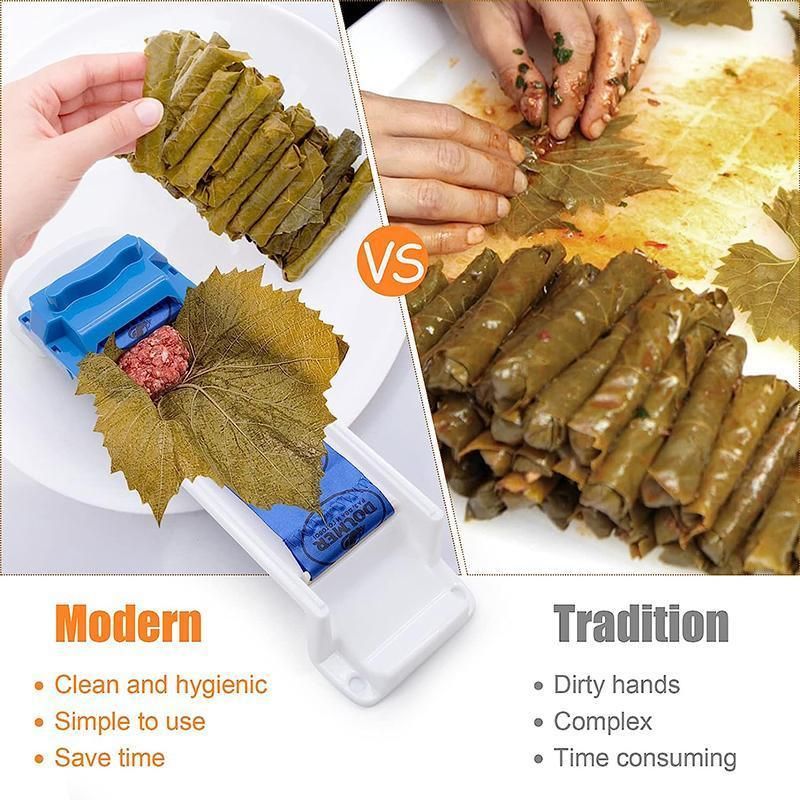 Manual Sushi Meat Roll Maker Kitchen Vegetable Grape Leaf Rolling Tool view 10