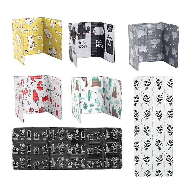 Kitchen Oil Splash Guard Wall Foil Protector Stove Cover Removable Baffle view 3