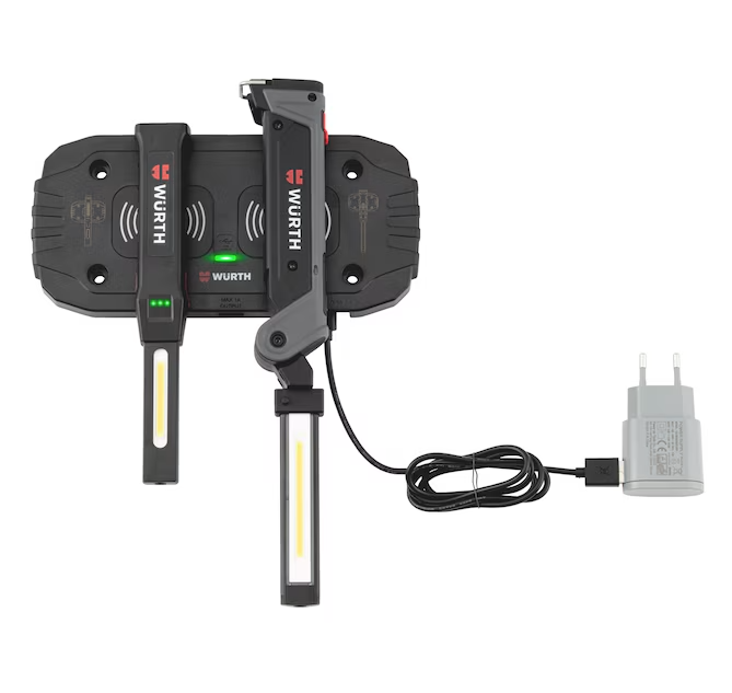 Wurth Cordless LED Handheld Work Lamp ERGOPOWER BEND+ – 700 Lumen view 10