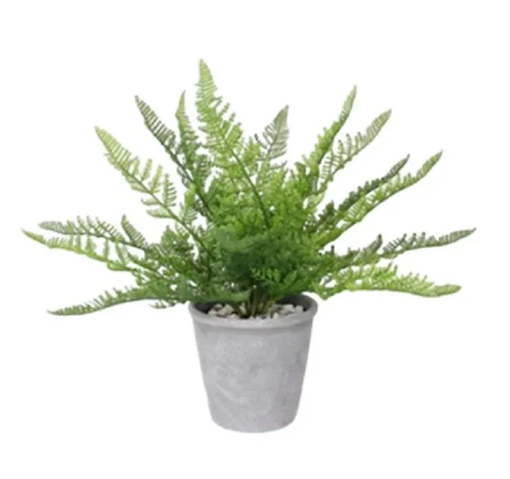 Artificial Fern Plant in Pot 35cm view 2