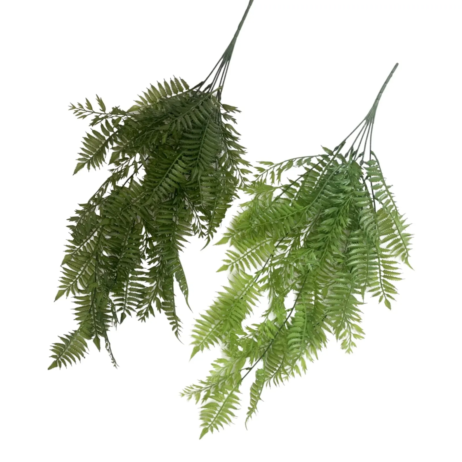 bulk 12 Artificial Hanging Fern 2 Assort 79cm — image 1