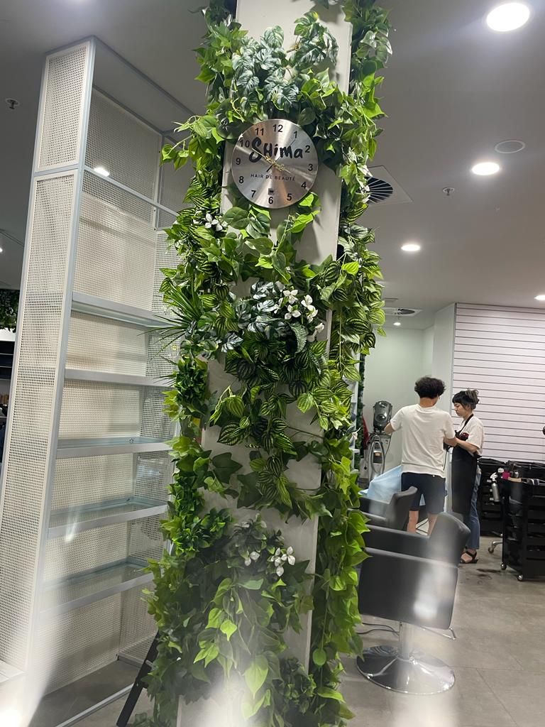 Bright Mixed Philodendron Garland Bush 100cm view 5