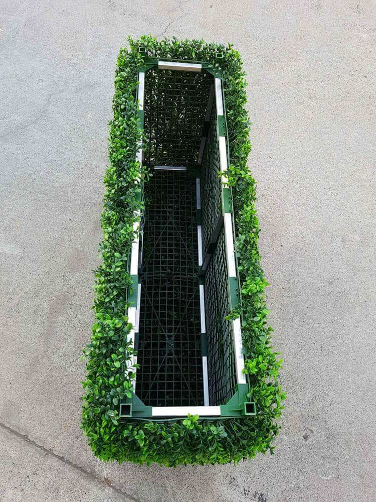 Luxury Deluxe Portable Buxus (Bright) UV Resistant 100cm Long x 50cm High x view 4