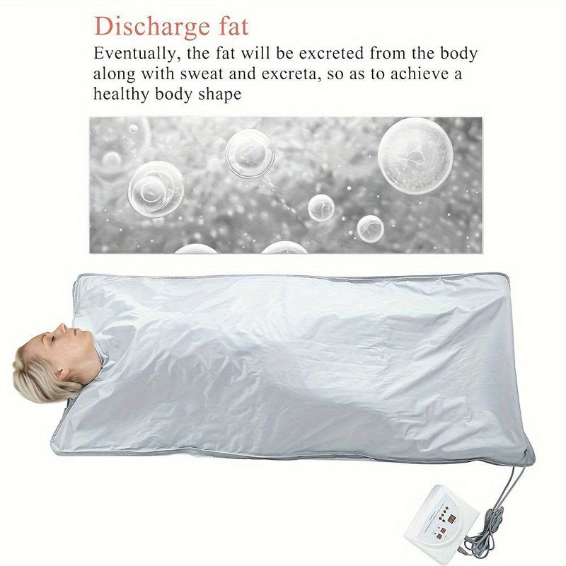 Far Infrared Sauna Blanket For Slimming & Detox(White) view 5