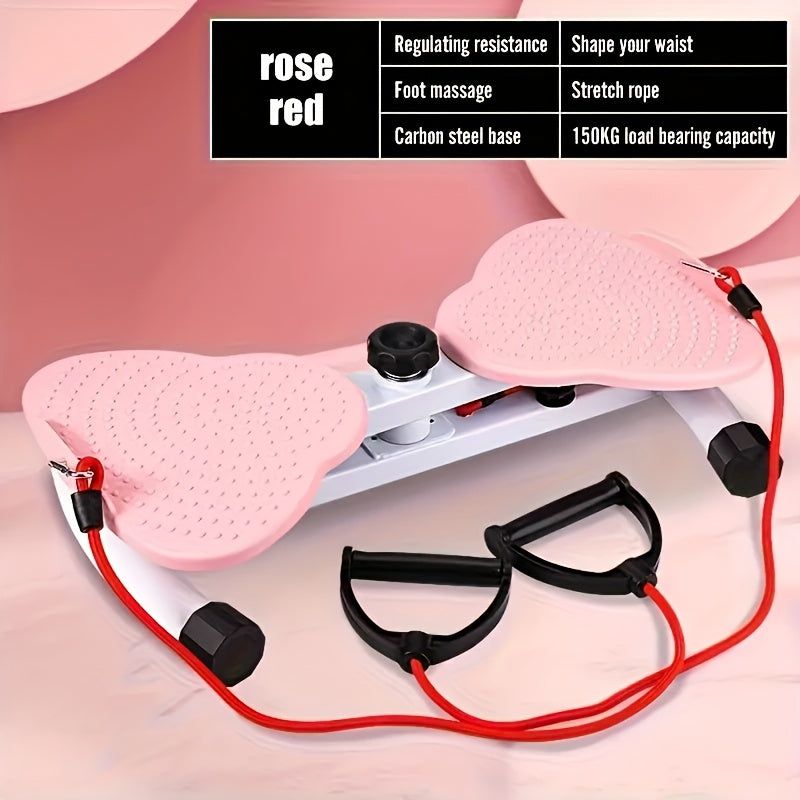 Heart Core Trainer Ab Rotator with Resistance Bands view 3