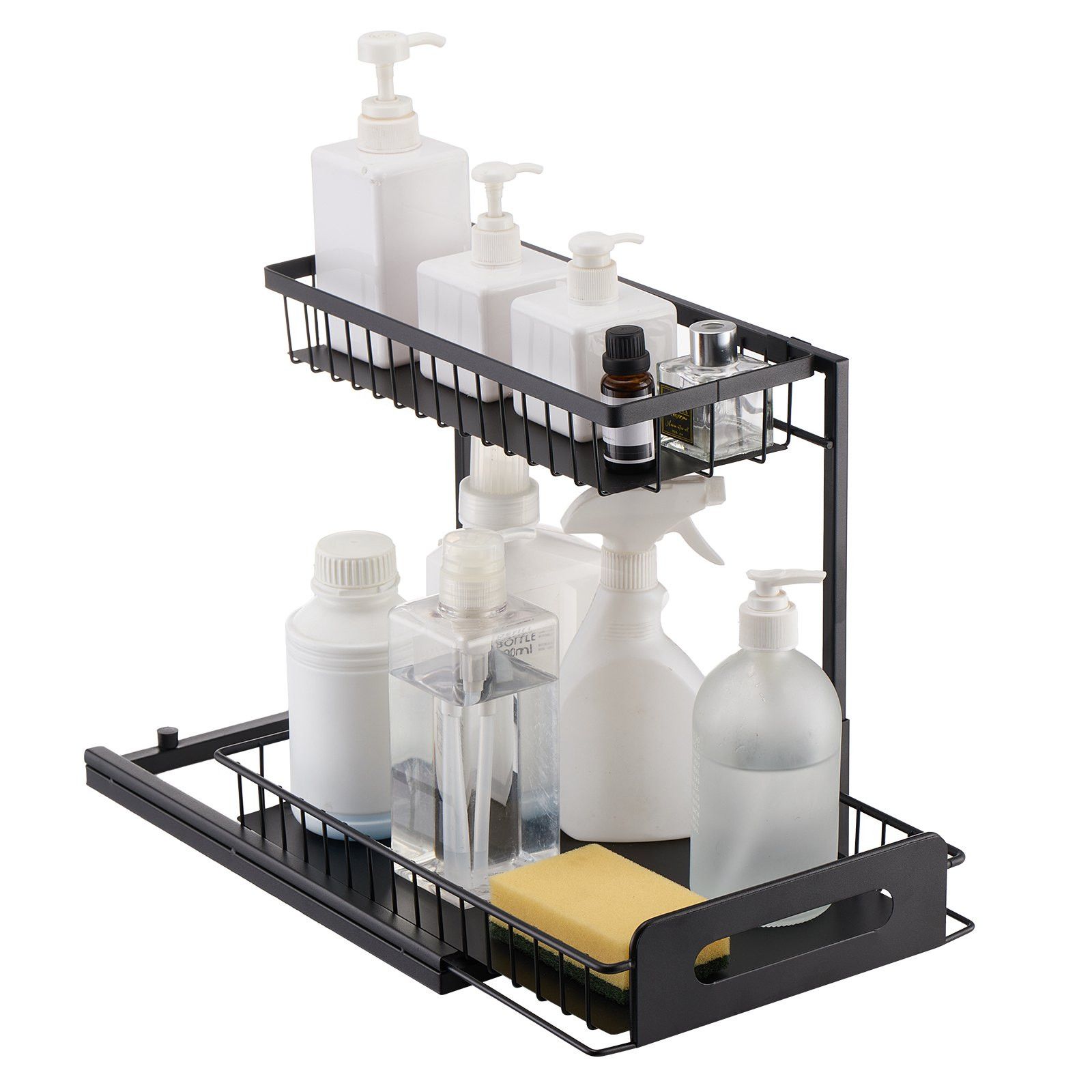 2-Tier Pull Out Cabinet Organizer