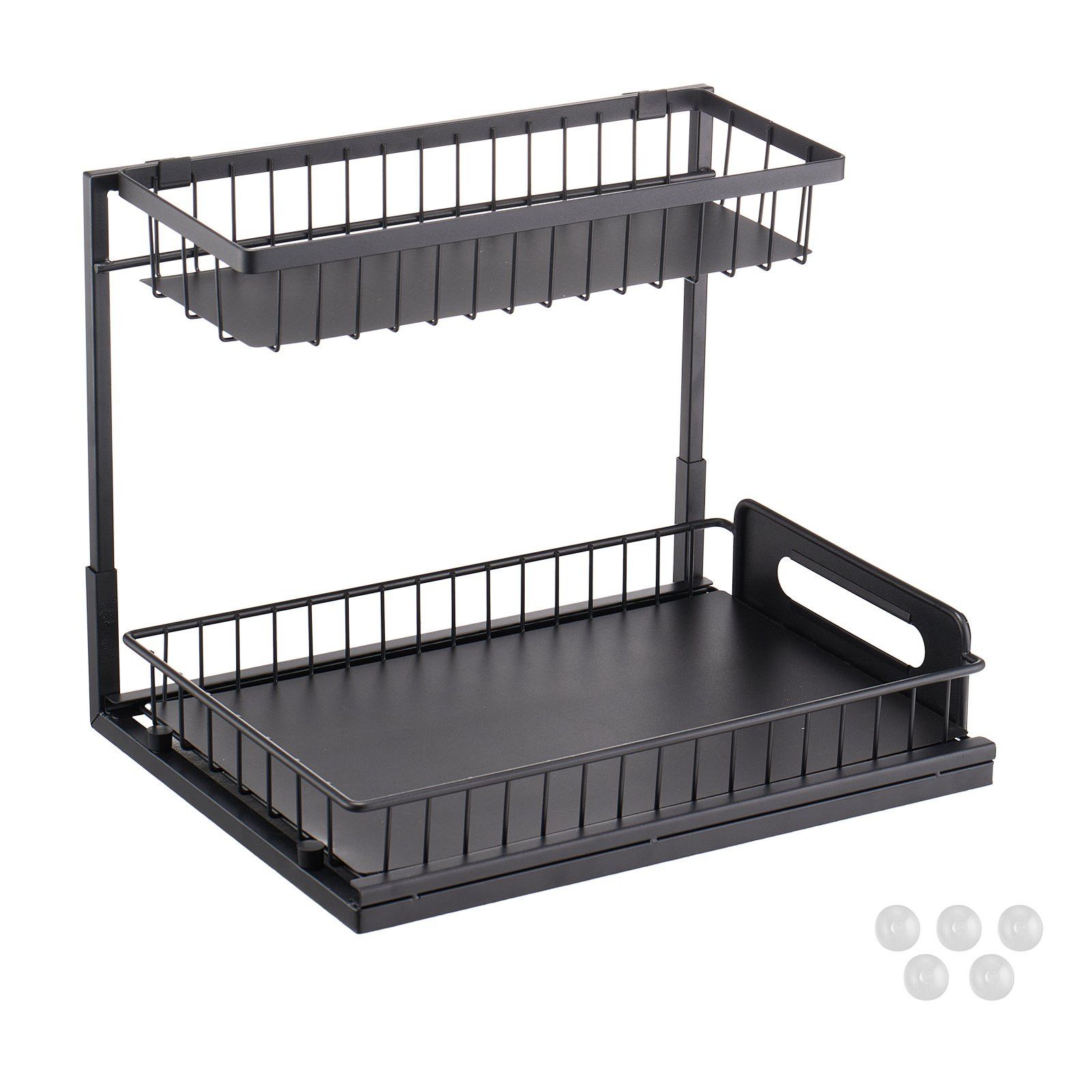 2-Tier Pull Out Cabinet Organizer view 5