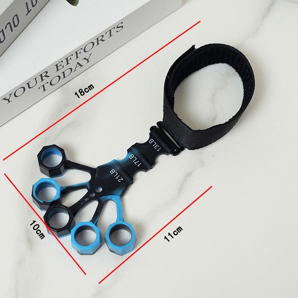 10 pcs Green Finger Exerciser and Hand Strengthener - Adjustable Silicone Grip view 4