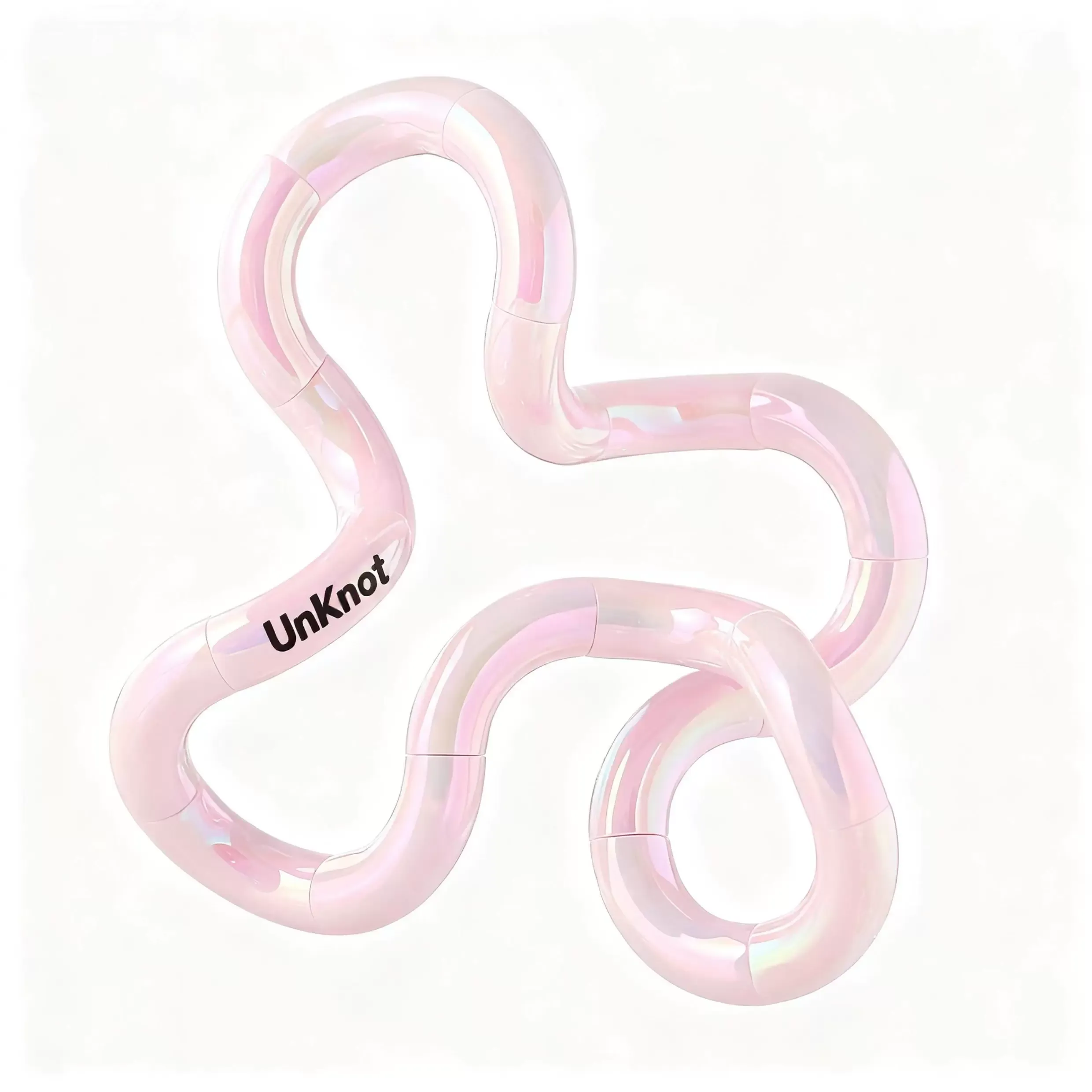 Light Purple Thermochromic Twist Toy – Sensory Stress-Relief Fidget Tool (TPU view 3