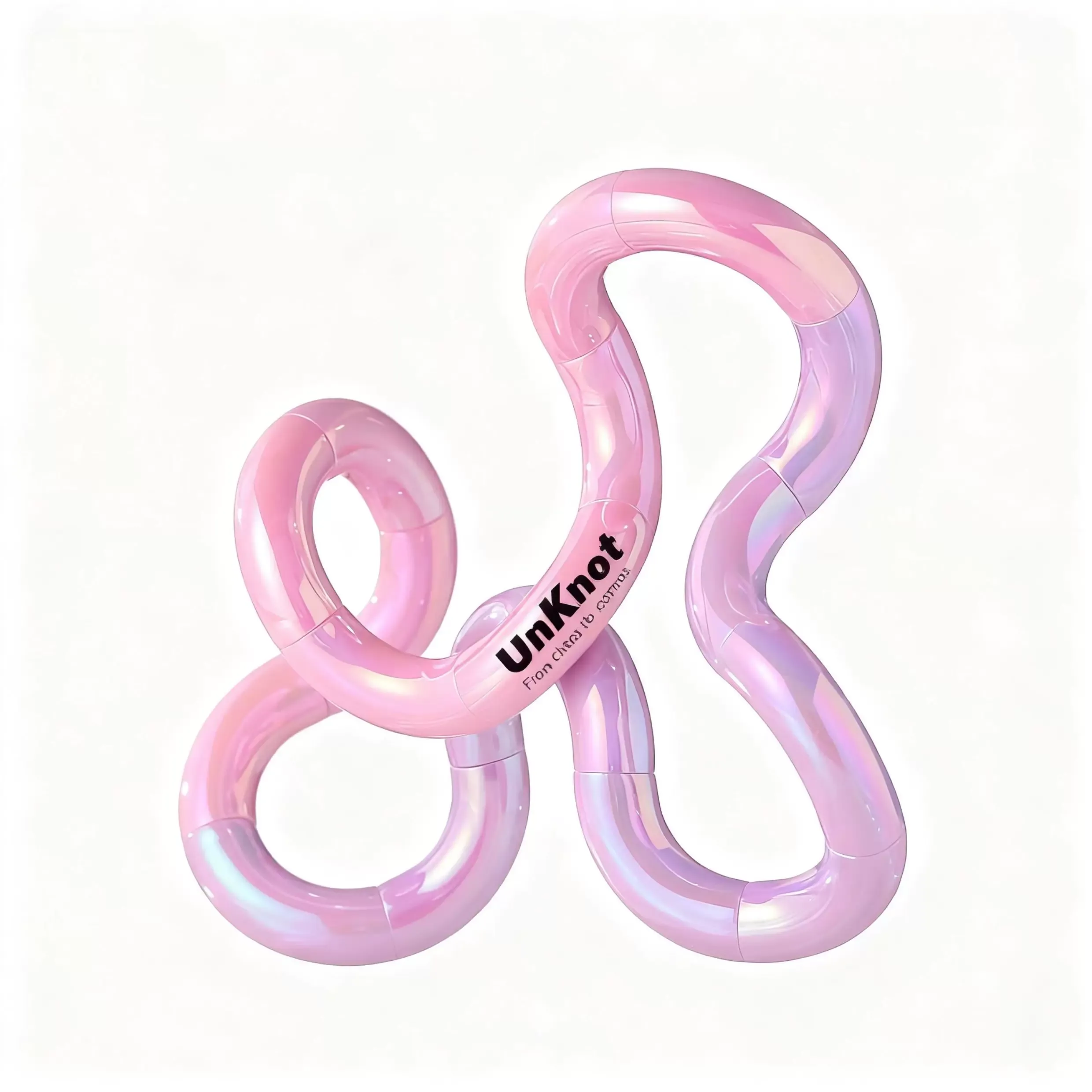 Light Green Thermochromic Twist Toy – Sensory Stress-Relief Fidget Tool (TPU + view 2