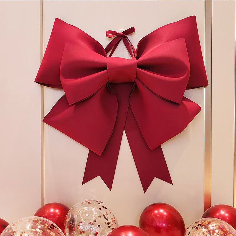 Dark Red EVA Bow Decoration DIY Kit - 75cm x 100cm DIY Party & Event Backdrop