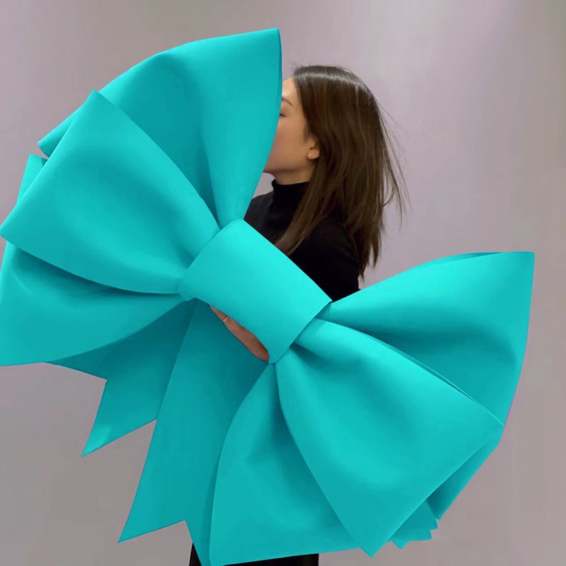 Light Blue EVA Bow Decoration DIY Kit - 75cm x 100cm DIY Party & Event