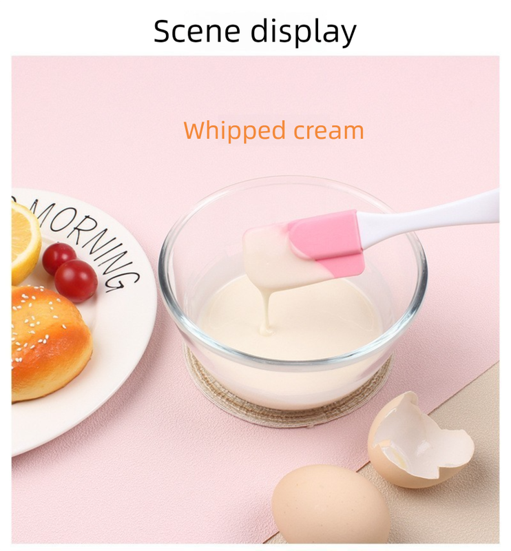 7 Pcs Colorful Detachable Silicone Spatula - Food Grade Heat Resistant Baking view 6