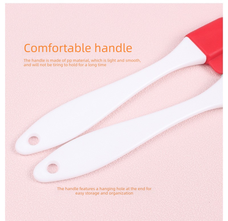 7 Pcs Pink Detachable Silicone Spatula - Food Grade Heat Resistant Baking view 5