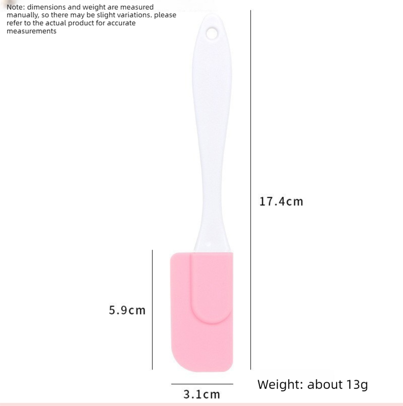 7 Pcs Red Detachable Silicone Spatula - Food Grade Heat Resistant Baking view 3