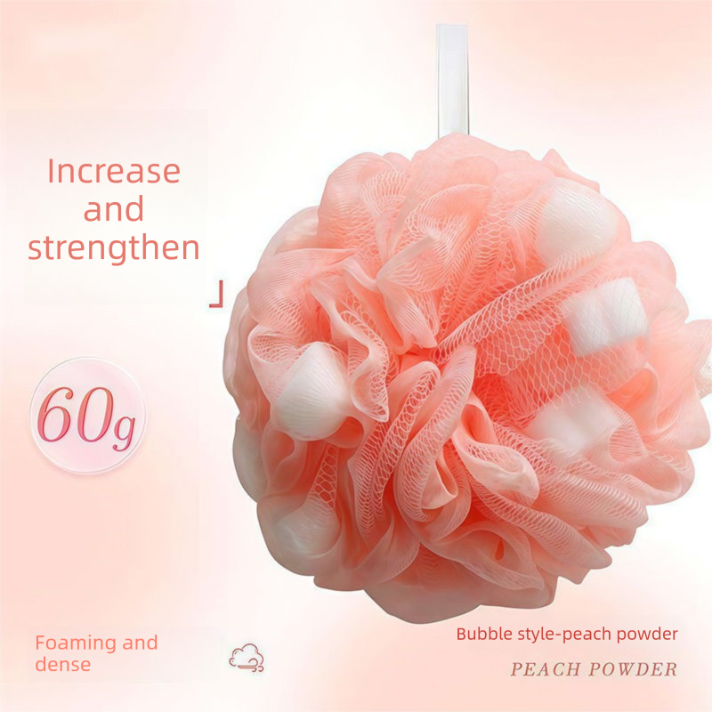Pink 3-piece set (2-Pack Silicone Foot & Back Scrubber Mat with Suction Cups + view 4