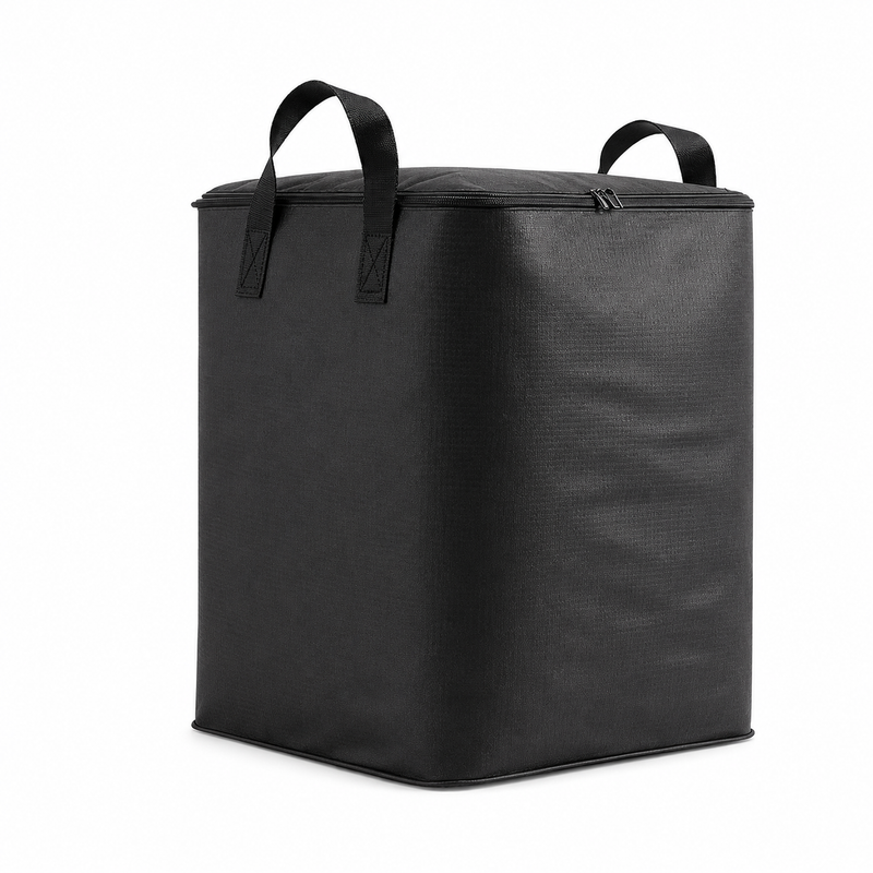 Black Extra Large Moving and Storage Bag - 190L Waterproof Moisture Resistant — image 1