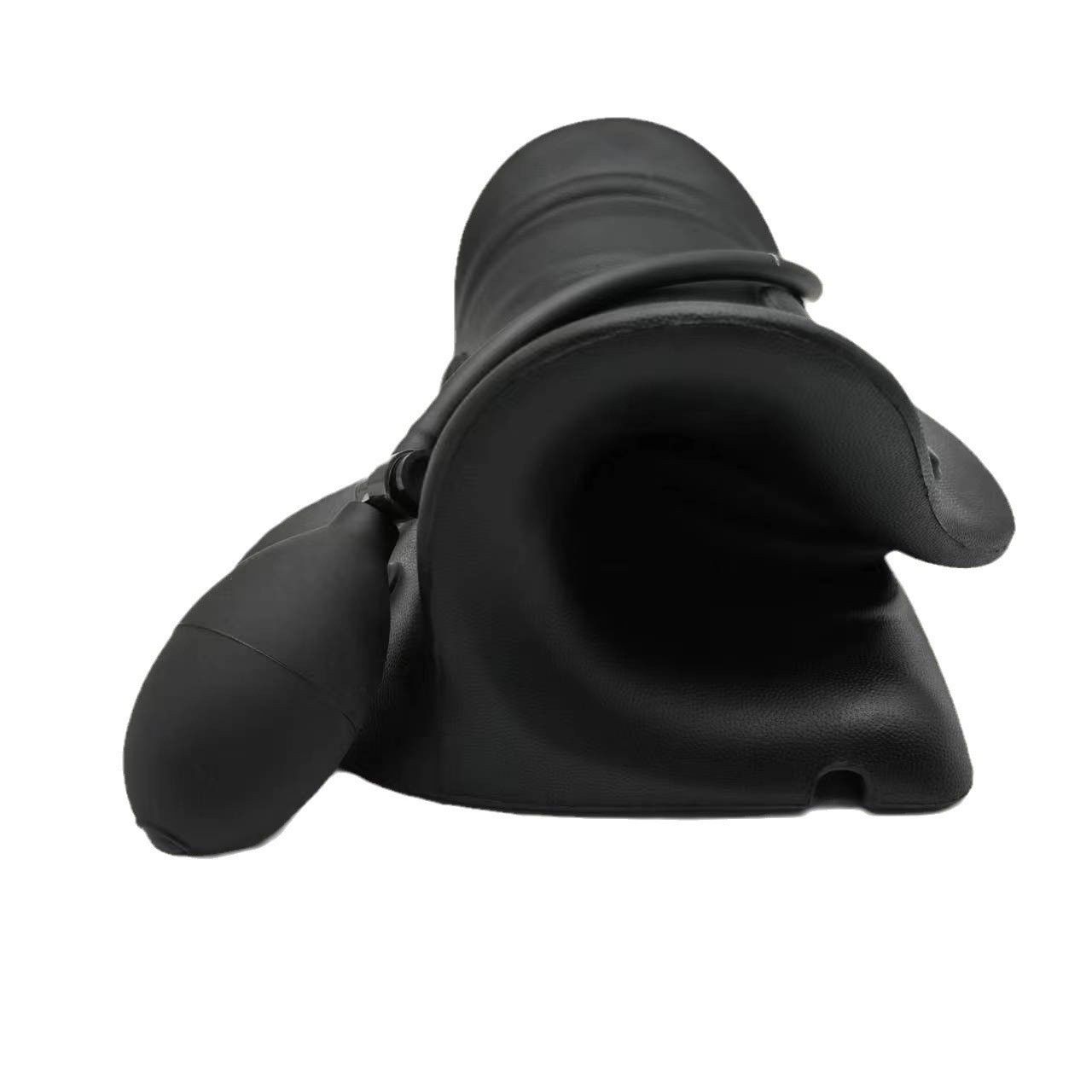 Adjustable Inflatable Cervical Traction Pillow – PU Foam Neck Stretcher & view 6
