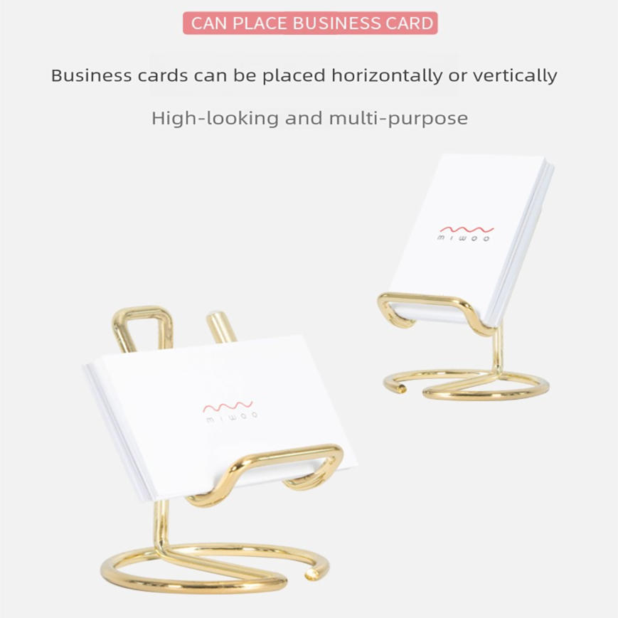 2-Pack Gold Universal Aluminum Phone Stand - Minimalist One-Piece Metal Tablet view 5