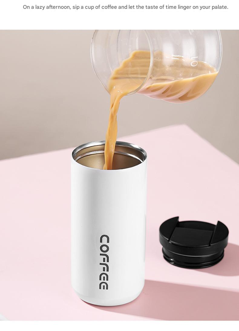 Gradient Blue Stainless Steel Coffee Mug 500ml Vacuum Insulated Travel Cup 8 view 6