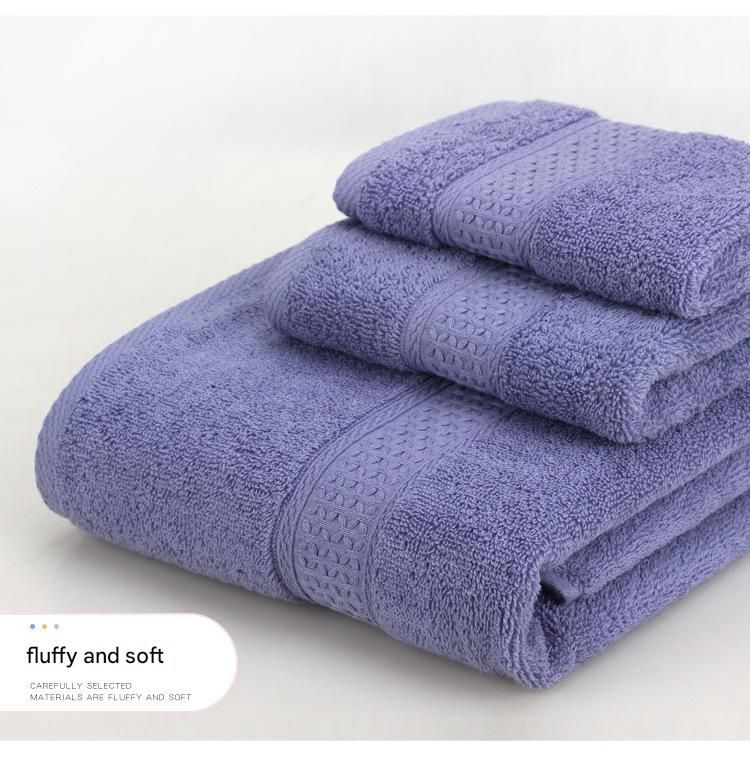 3-Piece Olive Green Towel Set - Soft Absorbent Bath view 4