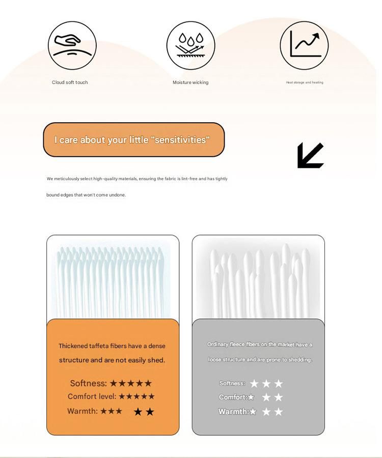 Pink 100*150cm Thickened Double-Sided Plush Waffle Weave Throw Blanket view 3