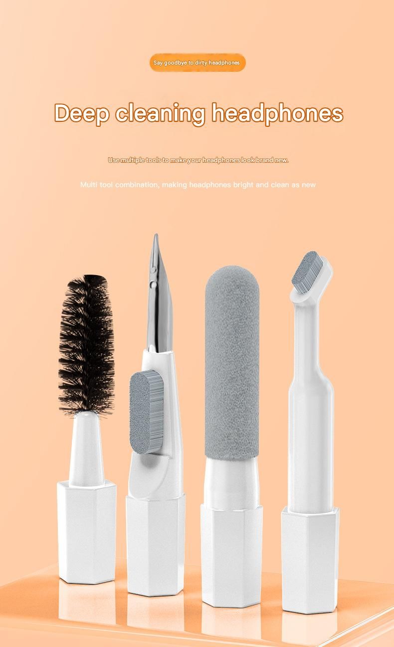 Black 20-in-1 Multi-Purpose Cleaning Kit - Ergonomic ABS Handle with Dust Blower view 4