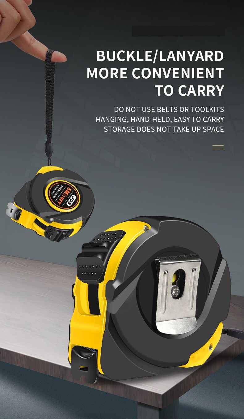 5M Heavy Duty Steel Tape Measure - Metric & Imperial Dual Scale - High Carbon view 10