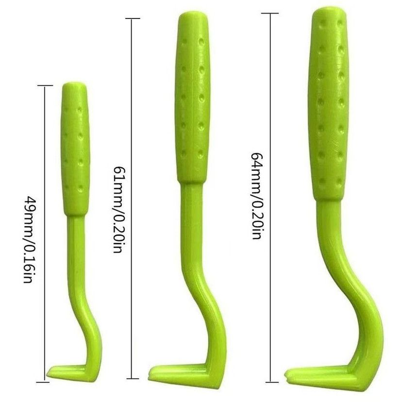 2-Pack Rose red Pet Tick Remover Tool Set - Small Medium Large Flea and Tick view 6