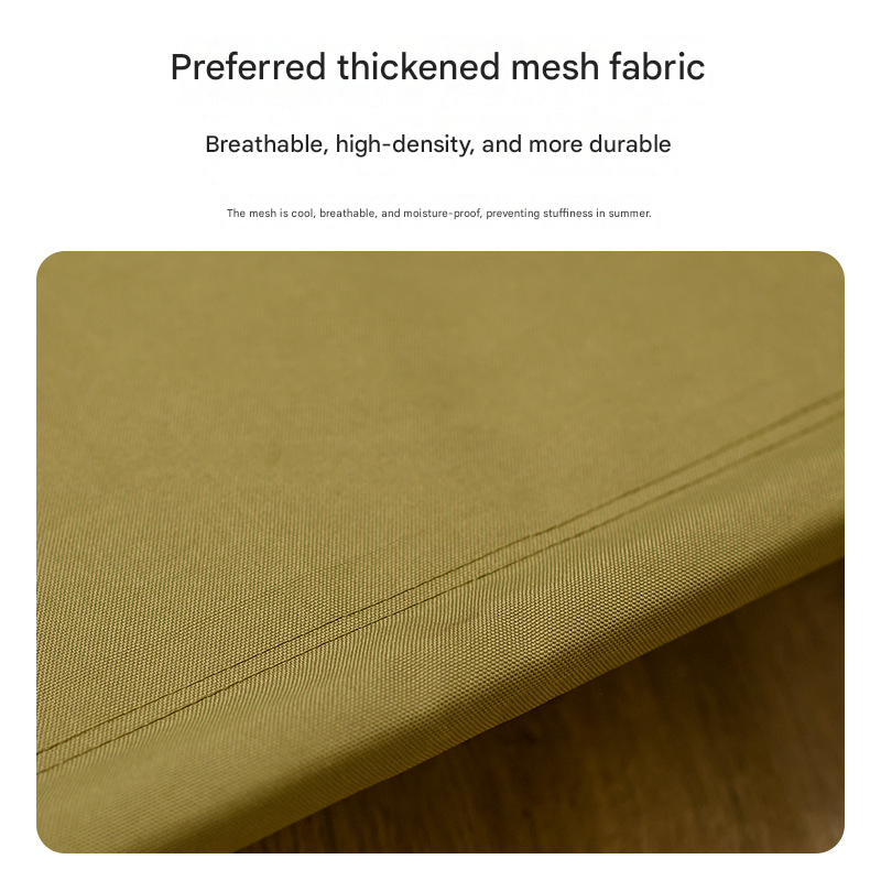 Grey Raised Pet Bed for Medium Dogs Cats Elevated Breathable Dog Cot Washable view 3