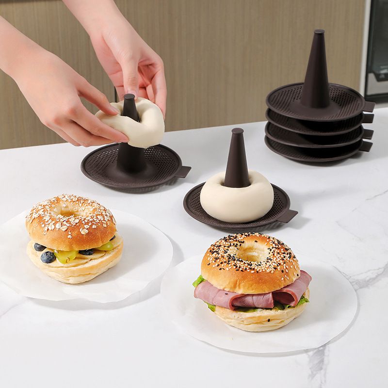 Silicone Donut Baking Mould for Homemade Baking - Heat Range -30℃ to 230℃ view 4