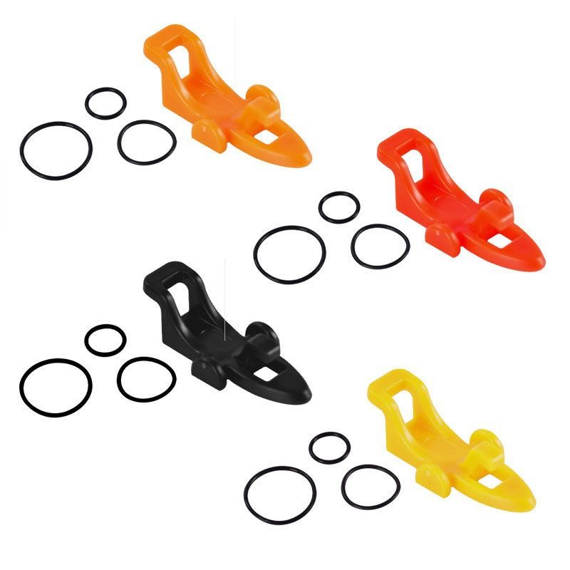 4-piece Fishing Rod Hook Keeper Set - Car Shaped Lure Holder